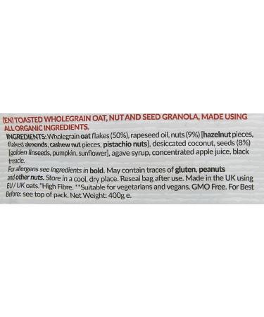 Lizi's Organic Granola 400g - Buy Online on GoSupps.com