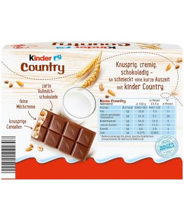 Children Country Riegel - 9 Bars (212g) | Healthy Snacks for Kids - International Shipping Available - Buy Online on GoSupps.com