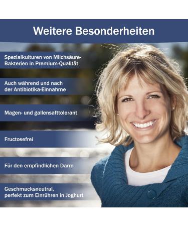  Sanatura Sanatura Mifloran Intense - 200 g - Highly concentrated lactic acid bacteria - 50 billion CFU per daily dose - Supports gut flora during and after antibiotic treatment - Vegan - Buy Online on GoSupps.com