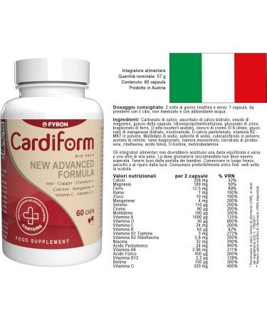  FYRON Cardiform - 60 capsules - Buy Online on GoSupps.com