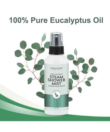 Aromasong Eucalyptus Shower Spray - 100% Pure Oil for Spa & Sinus Relief - Buy Online on GoSupps.com