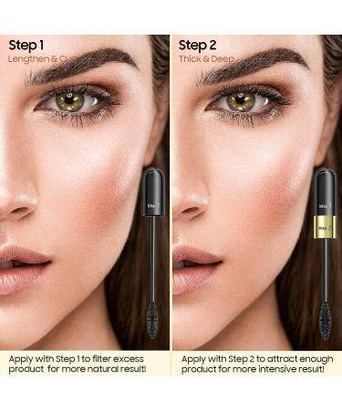 Waterproof Tubing Mascara - Long-Lasting, Smudge-Proof, Curling for Length and Volume - No Flaking, No Clumping - Cruelty Free - Black - Buy Online on GoSupps.com