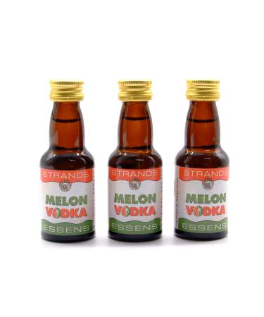 Melon Vodka 3x25 ml - alcohol free | Vodka Essence | Cake flavouring