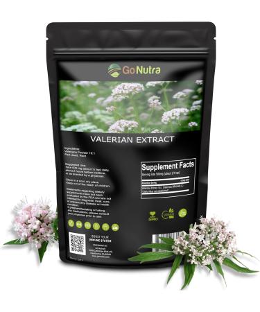 Go Nutra Valerian Root Extract Powder | 10:1 Extra Strength Valeriana Officinalis | Herbal Valerian Root Powder No Fillers Vegan Non-GMO Gluten-Free | 8 oz - Buy Online on GoSupps.com