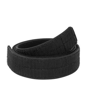 WOLF TACTICAL Hook Liner Inner Belt for Duty Belt  1.5 Hook and Loop EDC Belt for Battle Belt Accessories Black Inner Belt M (33-36) Black