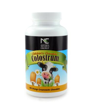 Nature's Energy | Childrens Colostrum Supplement Tablets (Orange Creamsicle) Orange Creamsicle Original