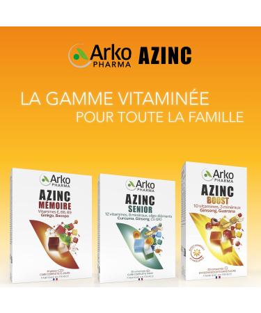 Azinc Vitality Reduces Overwork Fatigue Supports Intellectual Performance Ages 15 and Above 120 Capsules (Packaging May Vary) - Buy Online on GoSupps.com