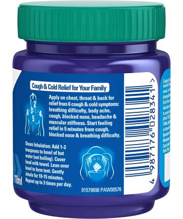 Vicks Vaporub 110ml Maha Saver Pack - Fast Relief for Cold and Cough - Buy Online on GoSupps.com