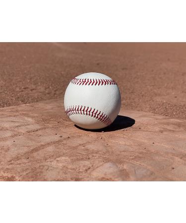 Blank Leather Baseball for Autographs, Crafts & Souvenirs | Regulation Size & Weight, Quality Stitching - Perfect for Custom Gifts & Youth Play - Buy Online on GoSupps.com