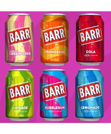 BARR Raspberries since 1875 Multipack Can Low Sugar 24x330 ml - Buy Online on GoSupps.com