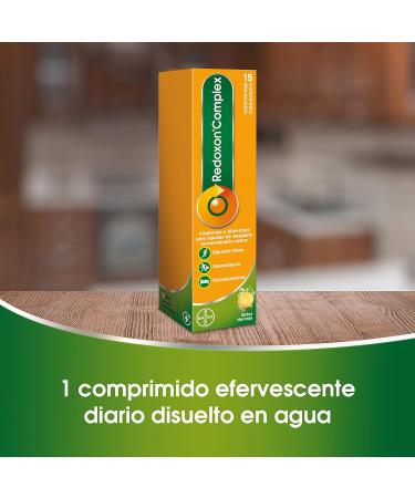  Redoxon Redoxon Complex Vitamins and Minerals an aid to energy recovery and mineral salts suitable for physical exercise overwork and convalescence 15 effervescent tablets - Buy Online on GoSupps.com