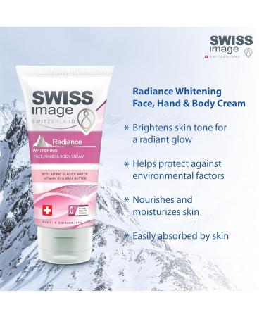 SWISS IMAGE Brightening Face Hand & Body Cream - 75ml | Paraben-Free Mineral Oil-Free Phthalate-Free Body Care - Buy Online on GoSupps.com