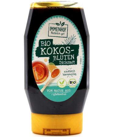 Immenhof organic coconut blossom syrup pack of 5 (5 x 245ml)