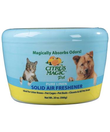 Citrus Magic Pet Solid Air Freshener Pure Linen 20 oz (566 g)