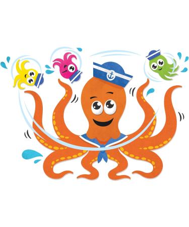 TOMY Spin & Splash Octopus Bath Toy for 1-4 Year Olds - Water Play Octopals - Buy Online on GoSupps.com
