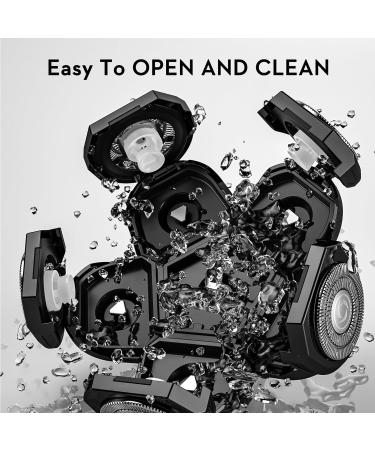 Buy Kibiy 6 Blades Head Shaver Replacement Heads | Bald Shaver Replacement Head | International Shipping Available - Buy Online on GoSupps.com