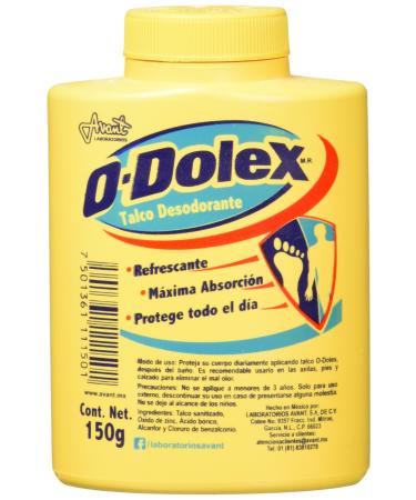 Odolex Deodorant Talcum Powder (Talco Desodorante) 150g