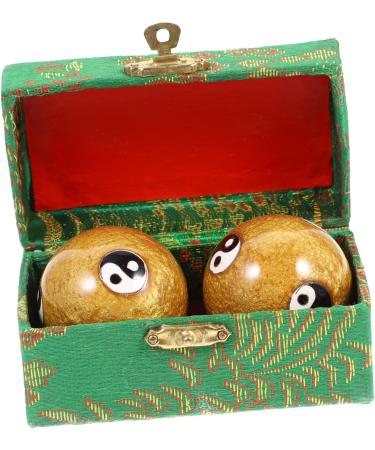 Gatuida 8 STK Chinese Massage Balls - Stress Relief Tool for Adults | Hand Roll Massage Devices for Relaxation - Buy Online on GoSupps.com