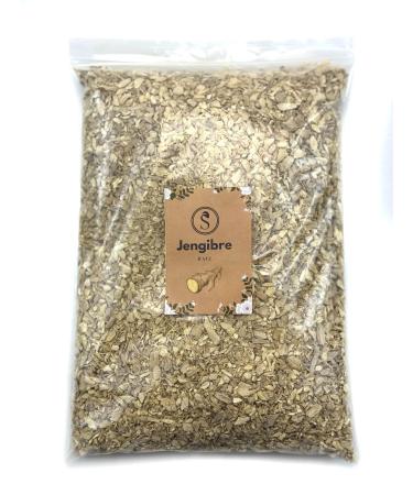 La Herbera Premium Ginger Powder - Kion (Zingiber Officinale) Root Ginger for Infusions Baking and Cooking Intense Taste Digestive Support Relaxing Effect and Antioxidant Action