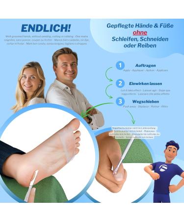 Mr. Fuss No.1 Advanced Pack Klein Nail Skin & Corn Removal 5 TLG - 100 ml Cotton Classic - Buy Online on GoSupps.com