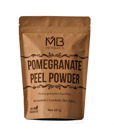 MB Herbals Pomegranate Peel Powder 227g - Natural Skin Antioxidant | External Use - Buy Online on GoSupps.com