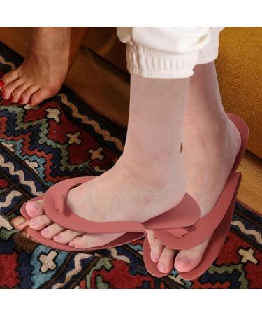 Happyyami 24 Pairs Disposable Flip Flop Slippers Folding Foam Slippers for Pedicure Spa Foot Bath Nail Salon Mixed Color - Buy Online on GoSupps.com