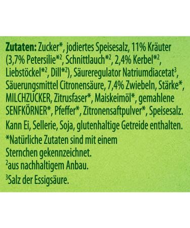 Knorr Salad Dressing French Style - Natural Ingredients 15 Portions (5 x 3) - Perfect for Delicious Salads - Buy Online on GoSupps.com