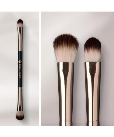 Pippa of London Studio FX Duet Blending & Concealer Brush 787 - Cruelty Free Make Up Brush - Buy Online on GoSupps.com