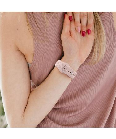 Vancle Silicone Bracelet for Fitbit Versa 2/Versa/Versa Lite/Versa SE - Stylish Pink Sports Replacement for Women - Buy Online on GoSupps.com