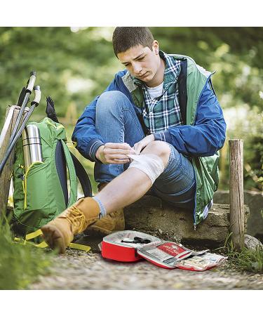 215 Piece 2-in-1 First Aid Kit + Bonus 43 Piece Mini Kit with Eyewash, Ice Pack, Moleskin Pad, and Emergency Blanket for Travel, Home, Office, Car, Workplace - Buy Online on GoSupps.com