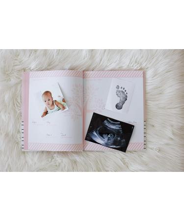 Pearhead Hello Beautiful Baby Memory Book - Pink First 5 Years Keepsake with Photo Insert - Buy Online on GoSupps.com