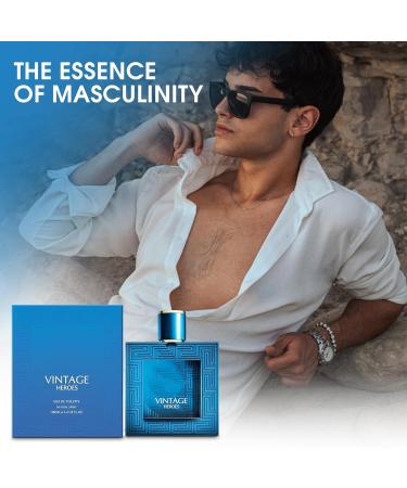 Choco Musk&Vintage Heroes Blue Men s Cologne-Rich Chocolate & Musk Eau De Toilette Long-Lasting Scent Perfume for Men Elegant Bottle 3.4 Fl Oz Fragrance for Refined Occasions Choco Musk&Vintage Heroes Blue 2.53 Fl Oz (Pack of 2) - Buy Online on GoSupps.com
