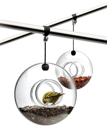 EVA SOLO Feeding Ring | Mouth-Blown Glass Outdoor Hanging Feeder | Easy to Clean & International Shipping - Buy Online on GoSupps.com