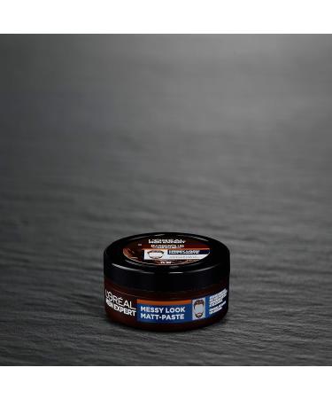 L'Or al Men Expert Barber Club Messy Look Matt Paste 75ml - Strong Hold Hair Wax for Men | Flexible & Deformable Styling - Buy Online on GoSupps.com
