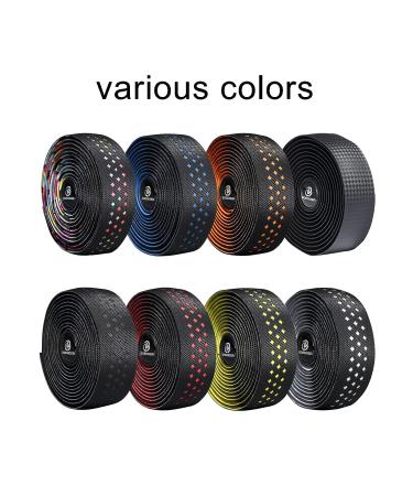 Boenoea Bike Handlebar Tapes - Colorful Road Mountain Bike Bar Wraps with Adhesive Back and Bar Plugs - Buy Online on GoSupps.com