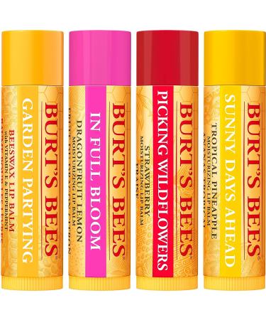 Burts Bees Beeswax Bounty Lip Balm Gift Set - 0.15 OZ | Natural Ingredients - Buy Online on GoSupps.com
