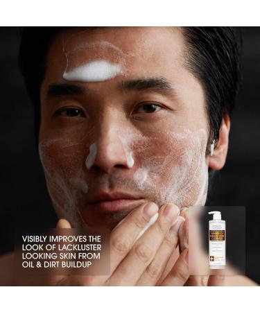 Advanced Clinicals Exfoliating Glycolic Acid & Salicylic Acid Face Wash + Hydrating Vitamin C Facial Cleanser 2pc AM/PM Skin Care Set For Women & Men To Gently Exfoliate & Cleanse Dirt & Oil 2PC 23.5 Fl Oz (2-Piece Set) Vi  - Buy Online on GoSupps.com