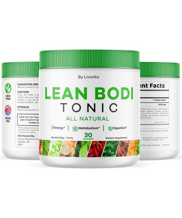 (2 Pack) Lean Body Tonic Powder Lean Body Tonic LeanBody Powder LeanBodyTonic Lean Body Powder Lean Body Tonic Powder Advanced Formula Lean Body Powder All Natural 60 Servings for 2 Months - Buy Online on GoSupps.com