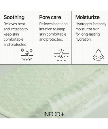 INFODPLUS HydroVita Cooling Gel Toner Pads 70 Count Korean Hydrating & Calming Facial Pads for Men & Women with Exosome & Ceramide Oil Control Gentle Pore Care Fragrance-Free for Sensitive Skin - Buy Online on GoSupps.com