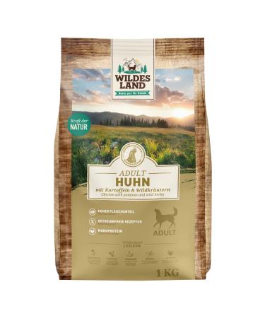 Wildes Land Chicken & Potato Dry Dog Food 1kg