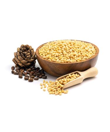 Pine Nuts 500g | Raw & Peeled | 100% Natural Gluten-Free Non-GMO | Siberian Piniene Kerne - Perfect for Recipes - Buy Online on GoSupps.com