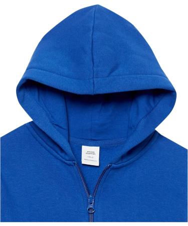 Amazon Essentials Boys' Fleece Zip-Up Hoodie Sweatshirt - Blue (4 Years) - Buy Online on GoSupps.com