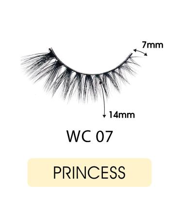 Princess Wild Cat 3D False Eyelashes | Lightweight, Reusable & Cruelty-Free - Buy Online on GoSupps.com