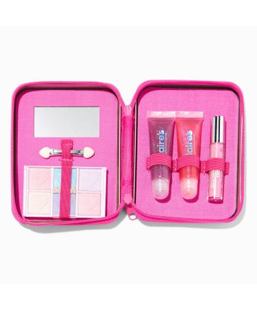 Claire's Y2K Unicorn Pink Bling Makeup Set for Girls- Hot Pink Y2K Hot Pink