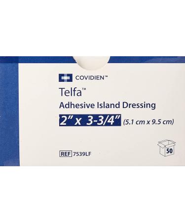 Covidien Telfa Island Dressing 2x3-3/4 Latex-Free - Box of 50 | Shop Now - Buy Online on GoSupps.com