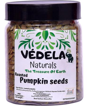 V DELA Naturals Pumpkin Seeds| Roasted Pumpkin Seed | Hand Roasted| Pumpkin Seed | Hand Picked (300grm) - Buy Online on GoSupps.com