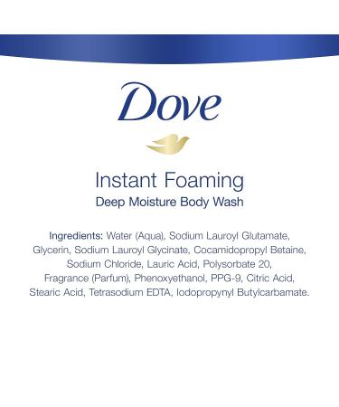 Dove Instant Foaming Body Wash, Deep Moisture Cleanser for Soft, Smooth Skin, 13.5 oz (Pack of 2) - Buy Online on GoSupps.com