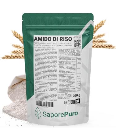 Saporepuro RICE STARCH 200 gr - gluten free