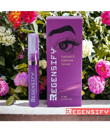 REGENSIFY Eyelash & Eyebrow Growth Serum - Voluminous Lashes & Brows | Capixyl Redensyl Biotin & More - 4ml - Buy Online on GoSupps.com
