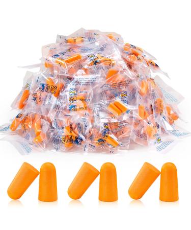 50 Pairs Earplugs for Noise Canceling Ear Plugs for Sleep Work Snoring Sound Canceling Blocking Construction Loud Noise Reducing Soft Foam Earplugs 50 Count (Pack of 1)